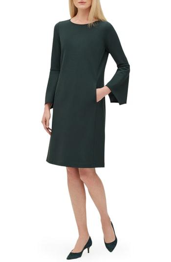 Women's Lafayette 148 New York Paloma Shift Dress - Green