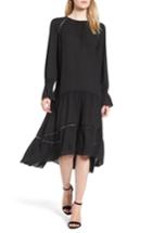 Women's Chelsea28 Drop Waist Midi Dress, Size - Black