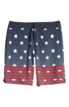 Men's Travis Mathew The Pledge Board Shorts - Blue