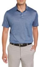 Men's Peter Millar Voyage Cotton & Silk Polo - Blue