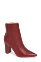 Women's Marc Fisher Ltd. Ulani Pointy Toe Bootie .5 M - Red