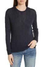 Women's Polo Ralph Lauren Cable Sweater - Blue
