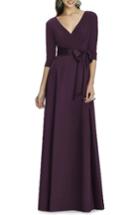 Women's Alfred Sung Jersey Bodice A-line Gown