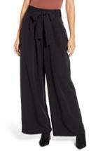 Women's Lira Clothing Fran Wide Leg Trousers - Black