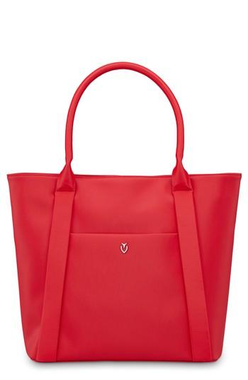 Vessel Signature 2.0 Large Faux Leather Tote Bag - Red