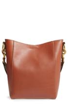Frye Harness Leather Bucket Bag - Brown