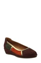 Women's L'amour Des Pieds Betty Jane Wedge .5 M - Brown