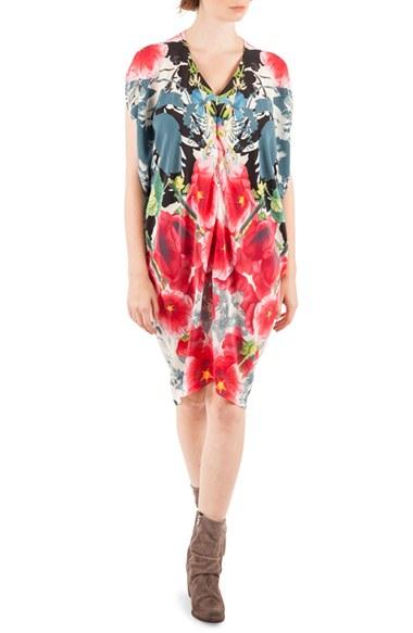 Women's Kinwolfe Silk Maternity/nursing Dress - Pink