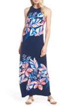 Women's Tommy Bahama Le Tigre Floral Maxi Dress - Blue