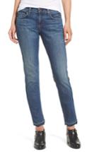 Women's Rag & Bone/jean The Dre Released Hem Slim Boyfriend Jeans - Blue