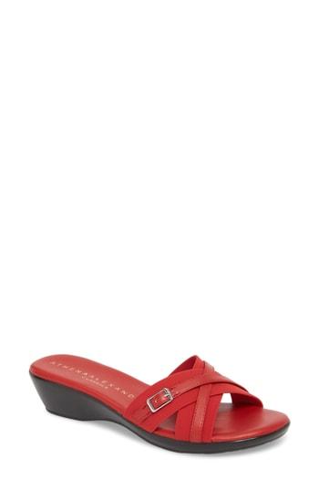 Women's Athena Alexander Bindy Mule M - Red