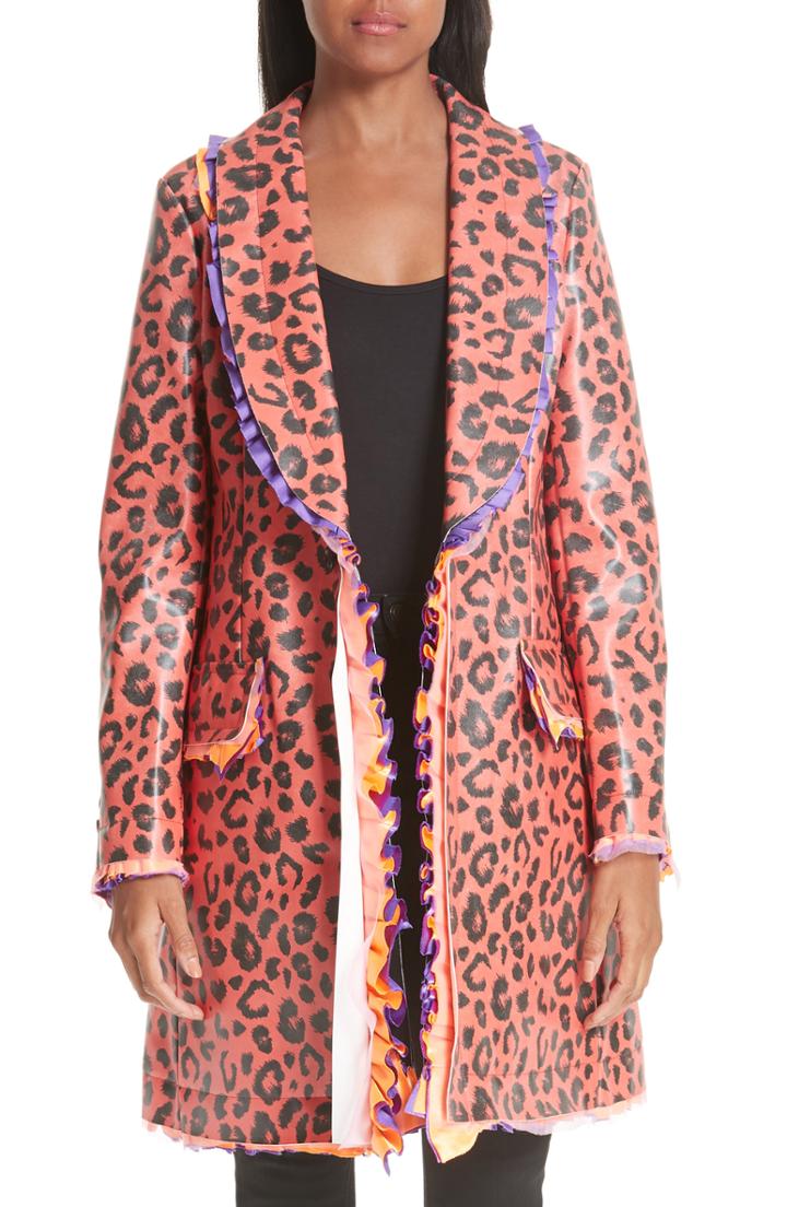 Women's Comme Des Garcons Animal Print Jacket