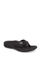 Women's Vionic 'tide' Sequin Flip Flop M - Black