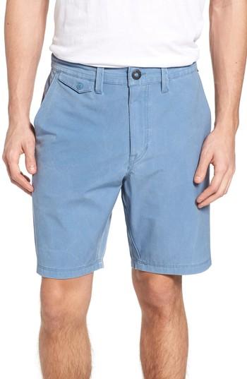 Men's Volcom Frickin Surf N' Turf Hybrid Shorts - Blue