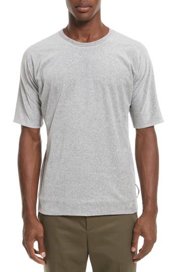 Men's 3.1 Phillip Lim Reversible Double Layer T-shirt - Grey