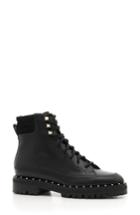 Women's Valentino Garavani Rockstud Soul Combat Boot Us / 36eu - Black