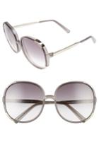 Women's Chloe Myrte 61mm Sunglasses - Dark Grey