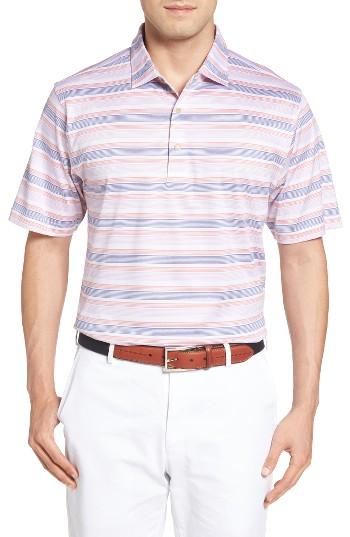 Men's Peter Millar Johnson Stripe Polo