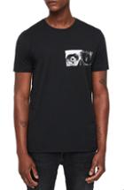 Men's Allsaints Vision Crewneck T-shirt - Black