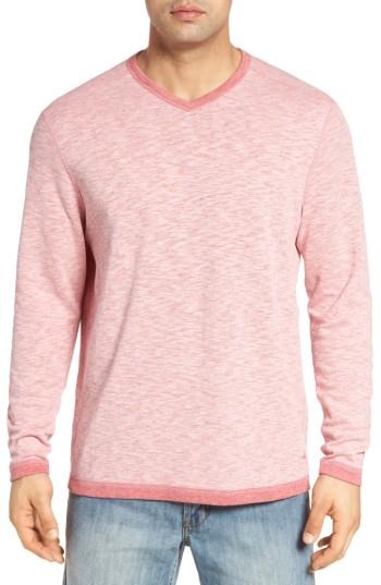 Men's Tommy Bahama Seaglass Reversible T-shirt, Size - Red