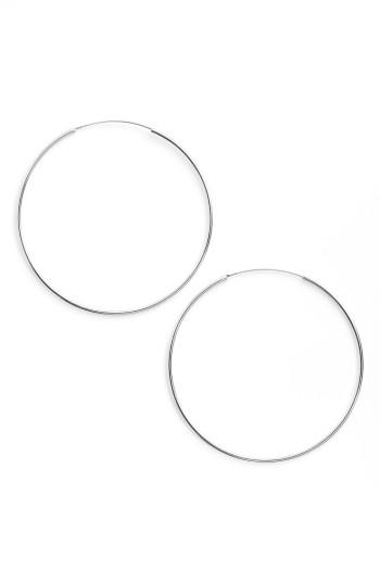 Women's Argento Vivo Endless Hoop Earrings