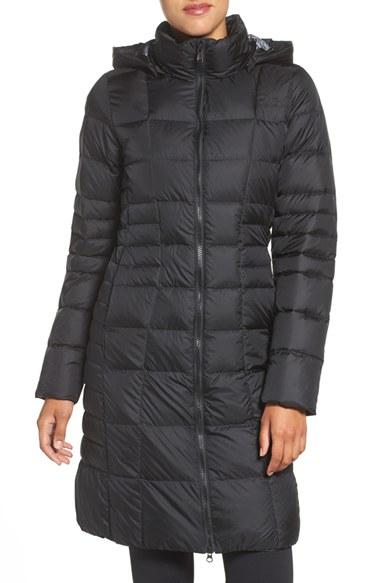 Women's The North Face 'metropolis Ii' Hooded Water Resistant Down Parka - Black