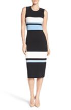 Women's Vince Camuto Color Block Midi Dress - Blue