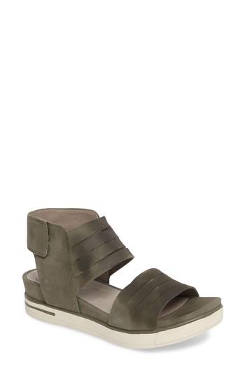 Women's Eileen Fisher Slice Sport Sandal M - Green