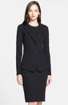 Women's St. John Collection Milano Pique Knit Jacket