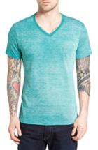 Men's The Rail Burnout V-neck T-shirt - Green