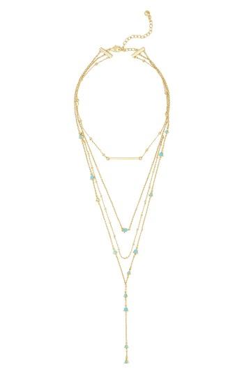 Women's Baublebar Harlow Layered Lariat Necklace