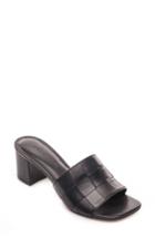 Women's Bernardo Bridget Block Heel Sandal .5 M - Black