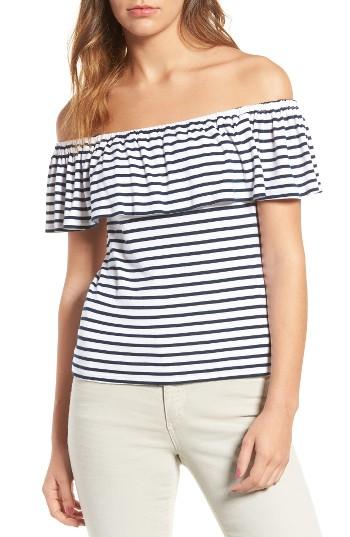 Women's Splendid Venice Stripe Off The Shoulder Top