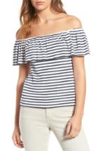 Women's Splendid Venice Stripe Off The Shoulder Top