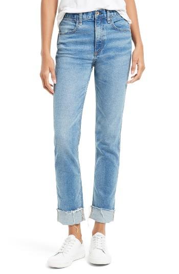 Women's Rag & Bone/jean Lou High Waist Boyfriend Skinny Jeans
