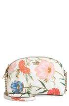 Kate Spade New York Cameron Street Rose - Blossom Hill Faux Leather Crossbody Bag - White