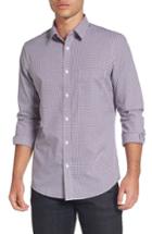 Men's Nordstrom Men's Shop Regular Fit Non-iron Gingham Check Sport Shirt - Red
