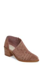 Women's 1.state Iddah Perforated Cutaway Bootie M - Pink