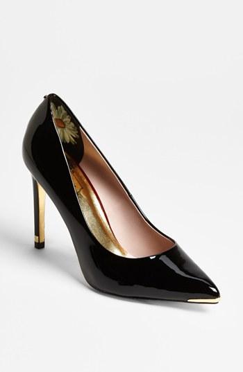 Ted Baker London 'neevo' Pump Black Patent