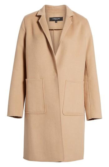 Women's Kenneth Cole New York Double Face Wool Blend Coat