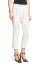 Women's Chriselle X J.o.a. High Waist Ankle Skinny Trousers - White