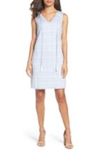 Women's Julia Jordan Cotton A-line Dress - Blue