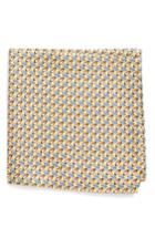 Men's Lazyjack Beer Goggles Silk Pocket Square, Size - Yellow