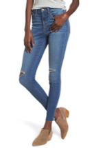 Women's Sp Black Ripped High Waist Skinny Jeans