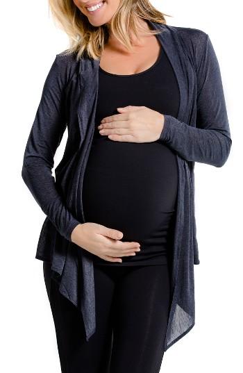 Women's Amari Laguna Maternity Cardigan - Grey