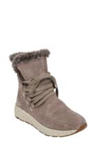 Women's Earth Roamer Faux Fur Trim Boot M - Beige