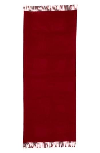 Women's Max Mara Cashmere Wrap Scarf, Size - Red