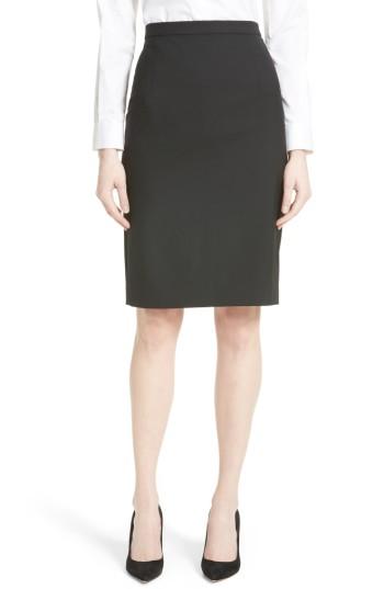 Women's Theory Hemdall B Good Wool Suit Skirt