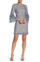Women's Dress The Population Paige Crochet Shift Dress - Blue