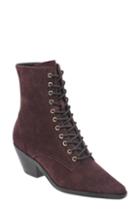 Women's Marc Fisher D Bowie Lace-up Boot, Size 5 M - Purple